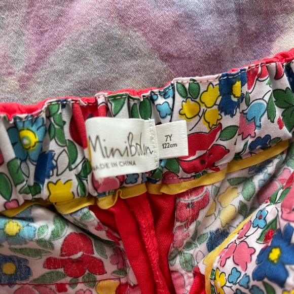 Mini Boden shorts size 7 - Picture 4 of 4